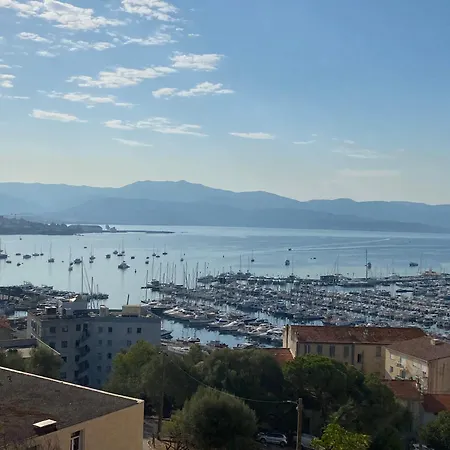 Grand Traversant Et Lumineux, Vue Mer, Dernier Etage, Proche Du Centre-ville Gasthof Ajaccio (Corsica)